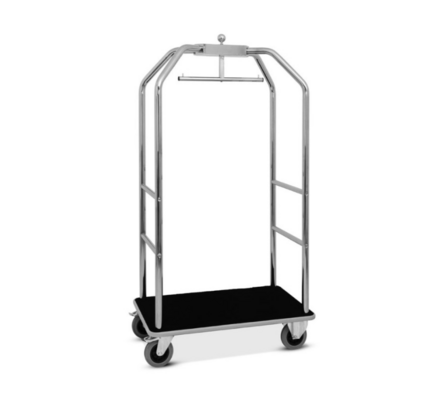Car Luggage Hotel Chrome 99X59X189 Black Carpet
